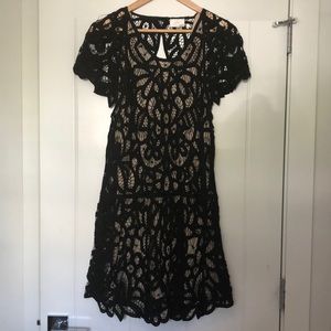 le fou by Wilfred Black Lacey dress